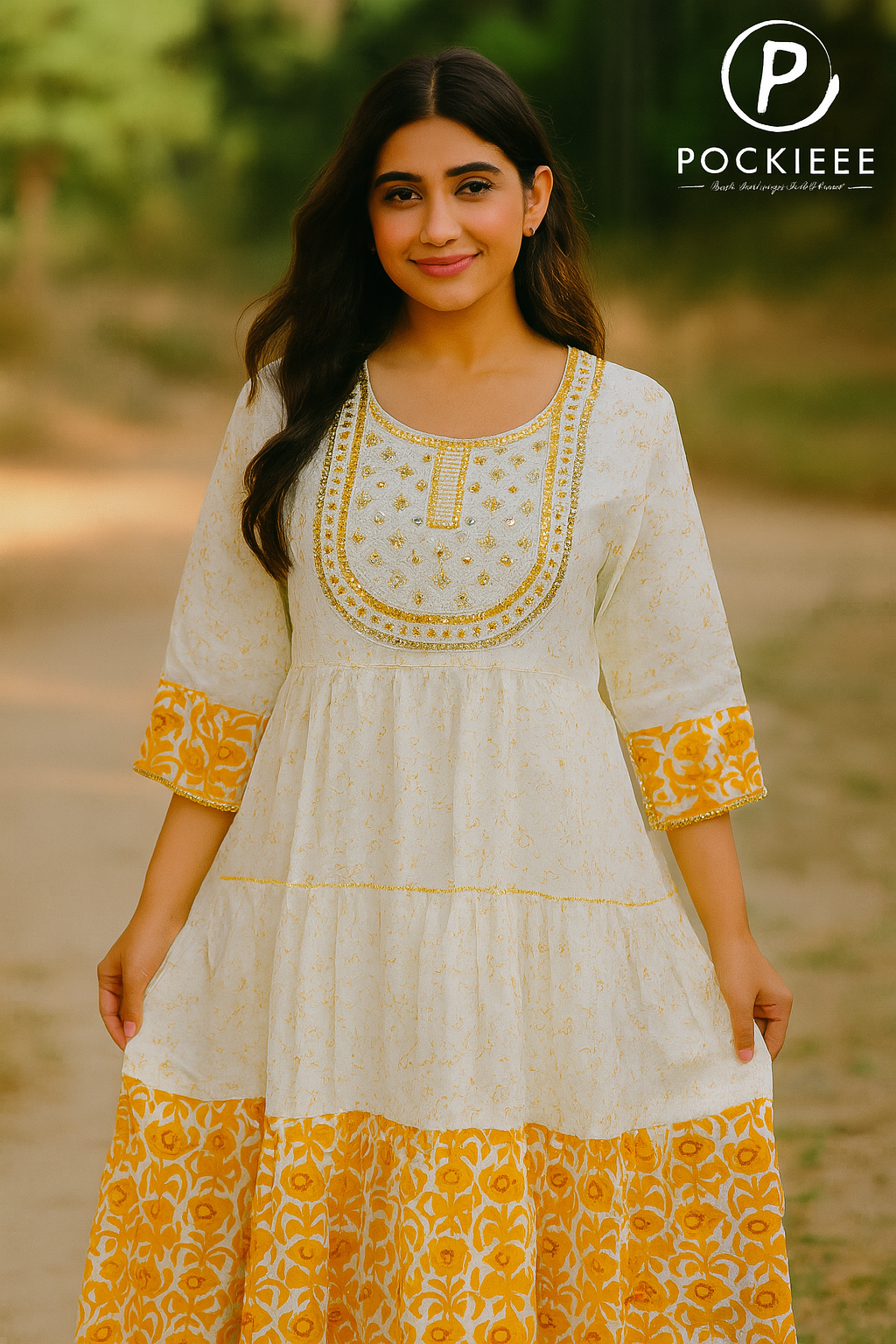 Elegant Cotton Printed Kurti for Everyday Comfort